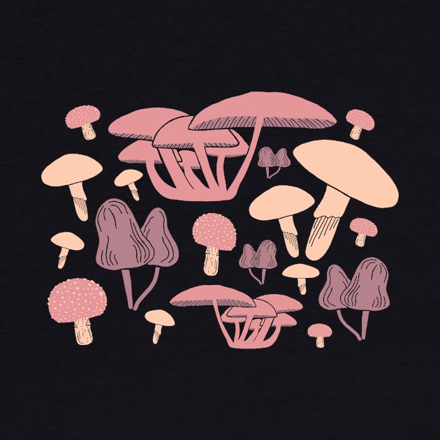 Poisonous Mushroom Collection by sadsquatch